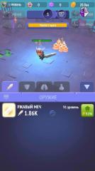 Nonstop Knight - hack gold, stats, items level - search double - GameGuardian