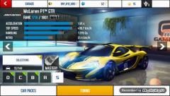 Asphalt 8: Airborne - hack tokens cars - GameGuardian