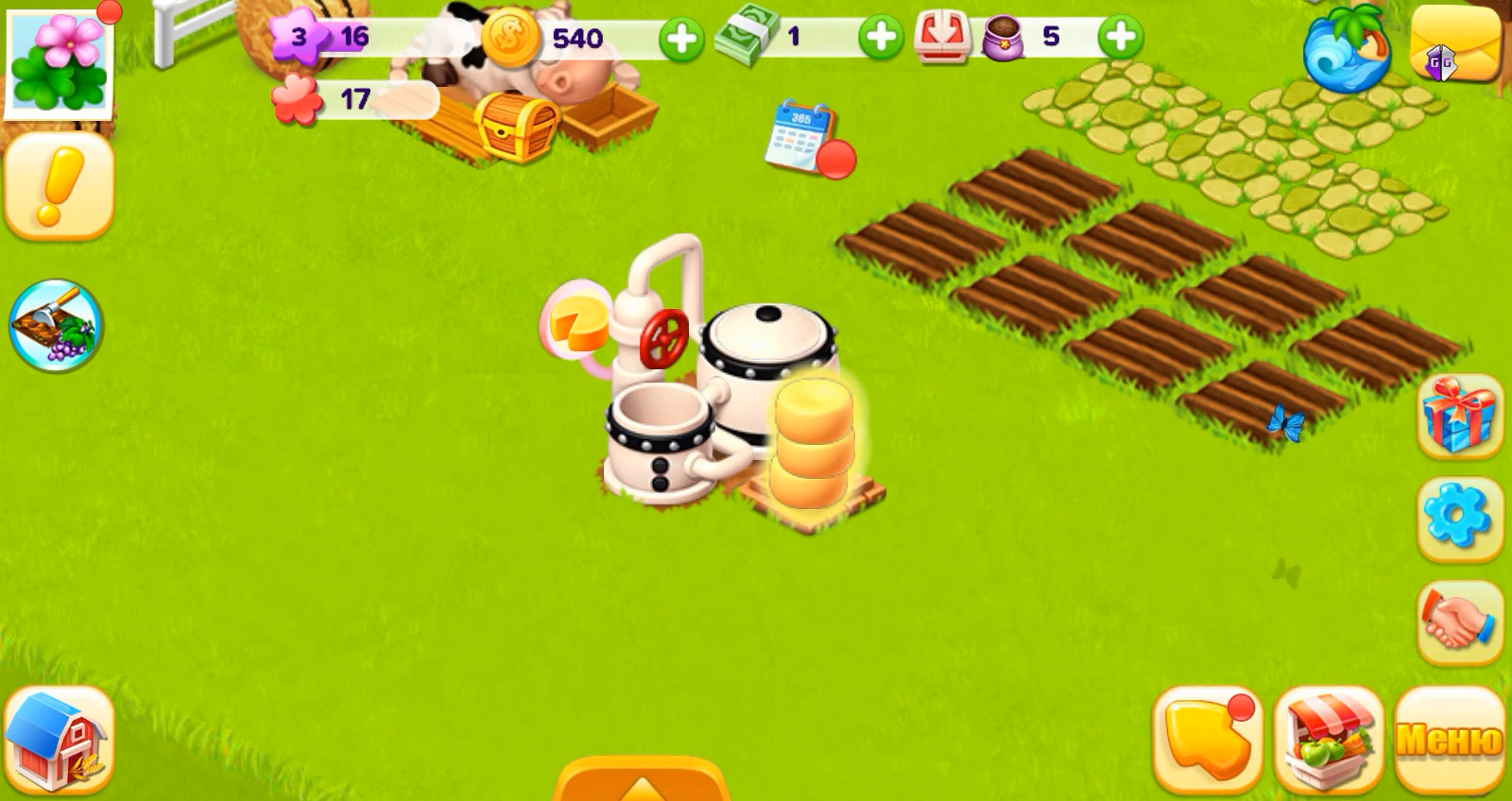 Family Farm skip timers use time jump GameGuardian Video