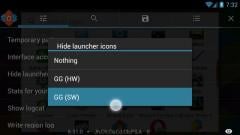 How to hide the second icon in the launcher [GG (SW) or GG (HW)] - GameGuardian