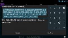 How to set your speed list for Speedhack - GameGuardian