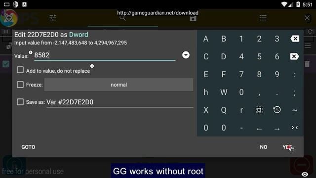 No root via VirtualXposed on x86 - GameGuardian