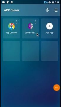 No root via APP Cloner - GameGuardian