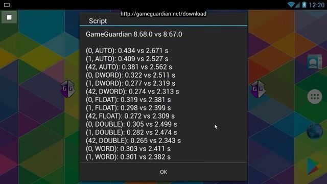 8.68.0: Accelerated search. In some cases, in 22 times - GameGuardian