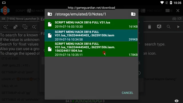 Example of hack game via Cheat Engine without root - Video Tutorials -  GameGuardian